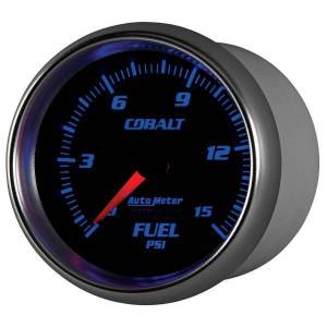 Autometer - AutoMeter GAUGE FUEL PRESSURE 2 5/8in. 15PSI MECHANICAL COBALT - 7911 - Image 3