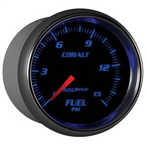 Autometer - AutoMeter GAUGE FUEL PRESSURE 2 5/8in. 15PSI MECHANICAL COBALT - 7911 - Image 5