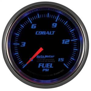 Autometer - AutoMeter GAUGE FUEL PRESSURE 2 5/8in. 15PSI MECHANICAL COBALT - 7911 - Image 6