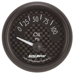 AutoMeter GAUGE OIL PRESS 2 1/16in. 100PSI ELEC GT - 8027