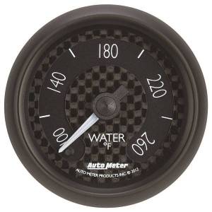AutoMeter GAUGE WATER TEMP 2 1/16in. 260deg.F DIGITAL STEPPER MOTOR GT - 8055