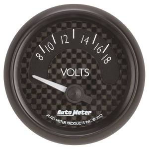 AutoMeter GAUGE VOLTMETER 2 1/16in. 18V ELEC GT - 8092