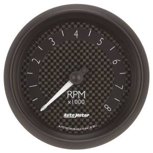 AutoMeter GAUGE TACHOMETER 3 3/8in. 8K RPM IN-DASH GT - 8097