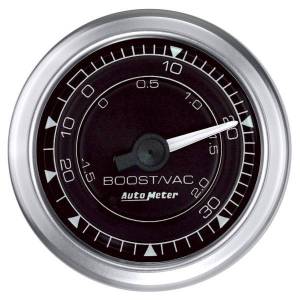 AutoMeter GAUGE VAC/BOOST 2 1/16in. 30INHG-30PSI MECHANICAL CHRONO - 8103