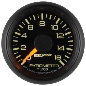 Autometer - AutoMeter GAUGE PYROMETER (EGT) 2 1/16in. 1600deg.F STEPPER MOTOR GM FACTORY MATCH - 8344 - Image 6