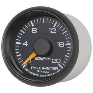 Autometer - AutoMeter GAUGE PYROMETER (EGT) 2 1/16in. 2000deg.F STEPPER MOTOR GM FACTORY MATCH - 8345 - Image 2