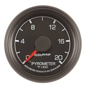 AutoMeter GAUGE PYROMETER (EGT) 2 1/16in. 2000deg.F STEPPER MOTOR FORD FACTORY MATCH - 8445