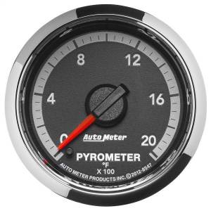 AutoMeter GAUGE PYRO. (EGT) 2 1/16in. 2000deg.F STEPPER MOTOR RAM GEN 4 FACT. MATCH - 8547