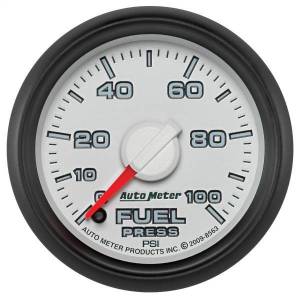 AutoMeter GAUGE FUEL PRESS 2 1/16in. 100PSI DIGITAL STEPPER MOTOR RAM GEN 3 FACT. MAT - 8563