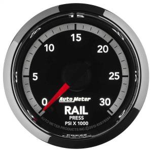 Autometer - AutoMeter GAUGE RAIL PRESS 2 1/16in. 30KPSI DIGITAL STEPPER MOTOR RAM GEN 4 FACT. MAT - 8594 - Image 5