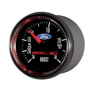 Autometer - AutoMeter GAUGE VAC/BOOST 2 1/16in. 30INHG-30PSI DIGITAL STEPPER MOTOR FORD RACING - 880074 - Image 3