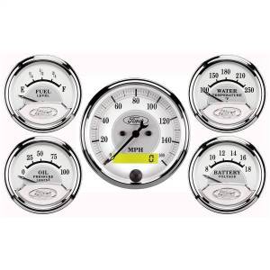 Autometer - AutoMeter GAUGE KIT 5 PC. 3 1/8in./2 1/16in. ELEC. SPEEDOMETER FORD MASTERPIECE - 880087 - Image 6