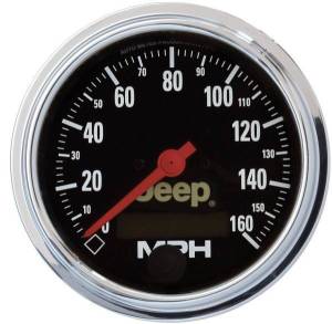 AutoMeter GAUGE SPEEDOMETER 3 3/8in. 160MPH ELEC. PROGRAMMABLE JEEP - 880244