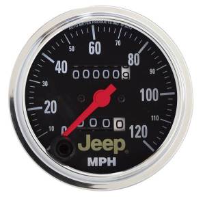 AutoMeter GAUGE SPEEDOMETER 3 3/8in. 120MPH MECHANICAL JEEP - 880245