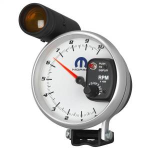 Autometer - AutoMeter GAUGE TACHOMETER 5in. 10K RPM PEDESTAL W/EXT. SHIFT-LITE WHITE MOPAR - 880248 - Image 2