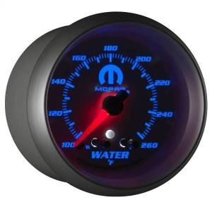 Autometer - AutoMeter GAUGE WATER TEMP 2 5/8in. 260deg.F STEPPER MOTOR W/PEAK/WARN WHITE MOPAR - 880250 - Image 5