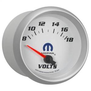 Autometer - AutoMeter GAUGE VOLTMETER 2 5/8in. 18V ELECTRIC WHITE MOPAR - 880252 - Image 4