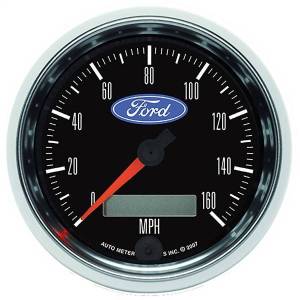 AutoMeter GAUGE SPEEDOMETER 3 3/8in. 160MPH ELEC. PROGRAMMABLE FORD RACING - 880824