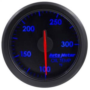 AutoMeter 2-1/16in. OIL TEMP 100-300`F AIRDRIVE BLACK - 9140-T