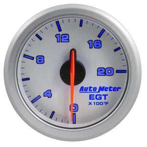 AutoMeter 2-1/16in. E.G.T 0-2000`F AIRDRIVE SILVER - 9145-UL