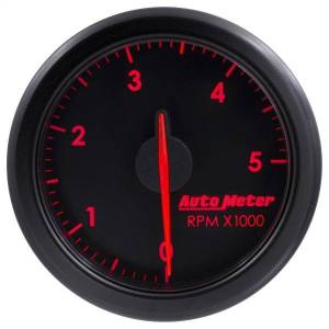 Autometer - AutoMeter 2-1/16in. TACH 0-5000 RPM AIRDRIVE BLACK - 9198-T - Image 5