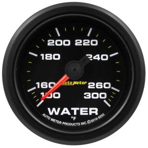 AutoMeter GAUGE WATER TEMP 2 1/16in. 300deg.F STEPPER MOTOR W/PK/WRN EXTREME ENVIRONM - 9255