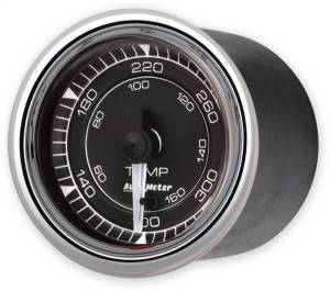 AutoMeter GAUGE TEMP 2 1/16in. 300deg.F ELEC CHRONO CHROME - 9748