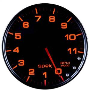 Autometer - AutoMeter GAUGE TACHOMETER 5in. 11K RPM W/SHIFT LIGHT/PEAK MEM BLACK/SMOKE/BLK SPEK - P23952 - Image 4