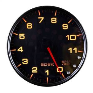 Autometer - AutoMeter GAUGE TACHOMETER 5in. 11K RPM W/SHIFT LIGHT/PEAK MEM BLACK/SMOKE/BLK SPEK - P23952 - Image 8
