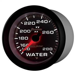 Autometer - AutoMeter GAUGE WATER TEMP 2 5/8in. 140-280deg.F MECHANICAL PHANTOM II - 7831 - Image 3