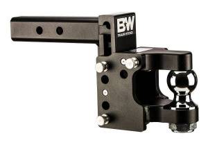 B&W Trailer Hitches 8" Blk T&S, 2" Ball Pintle - TS10055
