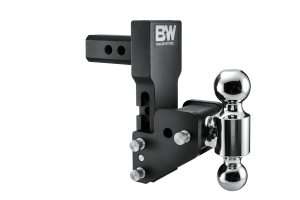B&W Trailer Hitches 2 in Model 9 Blk T&S Dual Ball for Multi-Pro Tailgate - TS10065BMP