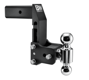 B&W Trailer Hitches 2.5 Model 10 Blk T&S Dual Ball for Multi-Pro Tailgate - TS20066BMP