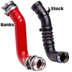 Banks Power - Banks Power Boost Tube Upgrade Kit, Red powder-coated for 2017-2019 Chevy/GMC 2500/3500 - 25999 - Image 3