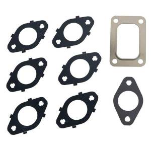 BD Diesel Exhaust Manifold Gasket Set Includes EGR Port/Exhaust Port/Turbo Mount Gaskets For Use w/Manifold PN[1045968] - 1045994