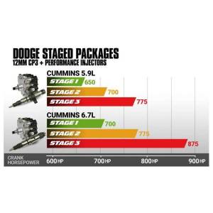 BD Diesel - BD Diesel Stage 3 Performance CR Injection Pump w/Injectors Package - 1051502 - Image 2