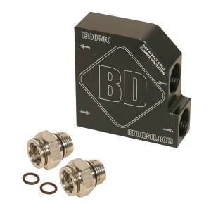 BD Diesel Transmission Oil Cooler Bypass Tube Eliminator Kit - 1061528