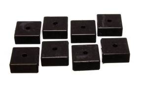 Energy Suspension Universal Leaf Spring Pad Black 2 1/16 in. SQ x 3/8 in. ID x 15/16 in. H - 9.9535G