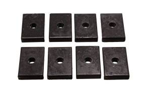 Energy Suspension Universal Leaf Spring Pad Black 2 7/16 in. L x 1 5/8 in. W x 15/32 in. ID x 1/2 in. H - 9.9536G