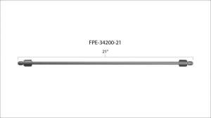 Fleece Performance - Fleece Performance 21 Inch High Pressure Fuel Line 8mm x 3.5mm Line M14 x 1.5 Nuts - FPE-34200-21 - Image 3