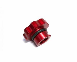 Fleece Performance 2001-2016 Duramax Oil Cap Red - FPE-DMAX-OC-RED