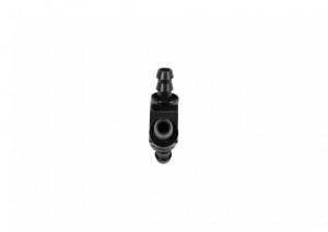 Fleece Performance - Fleece Performance 3/8 Inch Black Anodized Aluminum Y Barbed Fitting (For -6 Pushlock Hose) - FPE-FIT-Y06-BLK - Image 3
