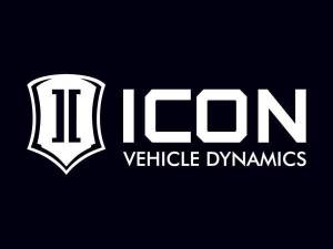 ICON Vehicle Dynamics 12 IN WIDE ICON STANDARD WHITE - STICKER-STD 12 IN W
