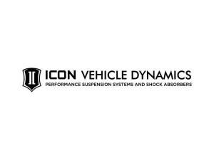 ICON Vehicle Dynamics 18 IN WIDE ICON TAGLINE BLACK - STICKER-TAGLINE 18 IN B