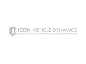 ICON Vehicle Dynamics 18 IN WIDE ICON TAGLINE SILVER - STICKER-TAGLINE 18 IN S