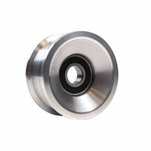 Industrial Injection - Industrial Injection Dodge Common Rail Idler Pulley For Cummins Smooth Billet - 24FC10 - Image 1