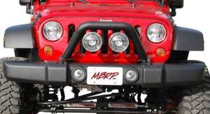 MBRP Exhaust - MBRP Exhaust LineX Coated Front Light Bar/Grill Guard System. - 130716LX - Image 2