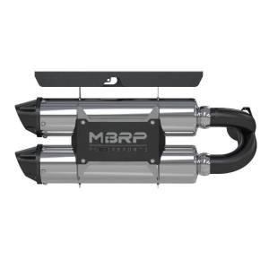 MBRP Exhaust Performance Muffler. Spark Arrestors Included. - AT-9516PT