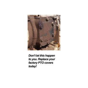 PPE Diesel - PPE Diesel PTO Side Cover 1 Cvr 1 Gasket 6 Bolts Black - 128060120 - Image 4
