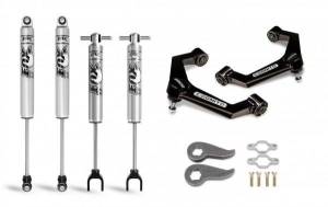 Cognito 3-Inch Performance Leveling Kit with Fox PS 2.0 IFP Shocks for 11-19 Silverado/Sierra 2500/3500 2WD/4WD - 110-P0928